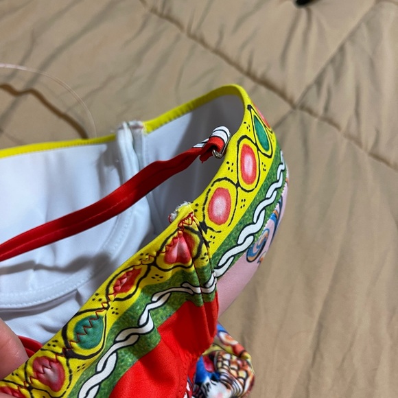 Italian inspired one piece swimsuit size S-M - Picture 7 of 10